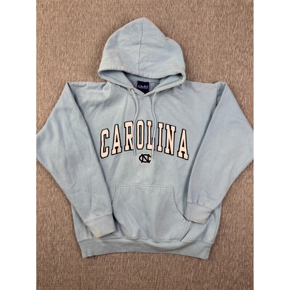 Old Varsity Brand UNC North Carolina Tar Heels Hoodie Carolina Blue Spellout